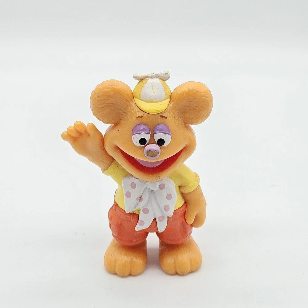 Disney Muppet Babies Fozzie Bear PVC Figure Toy 2.5
